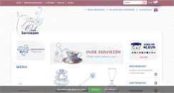 Desktop Screenshot of oudeserviezen.nl